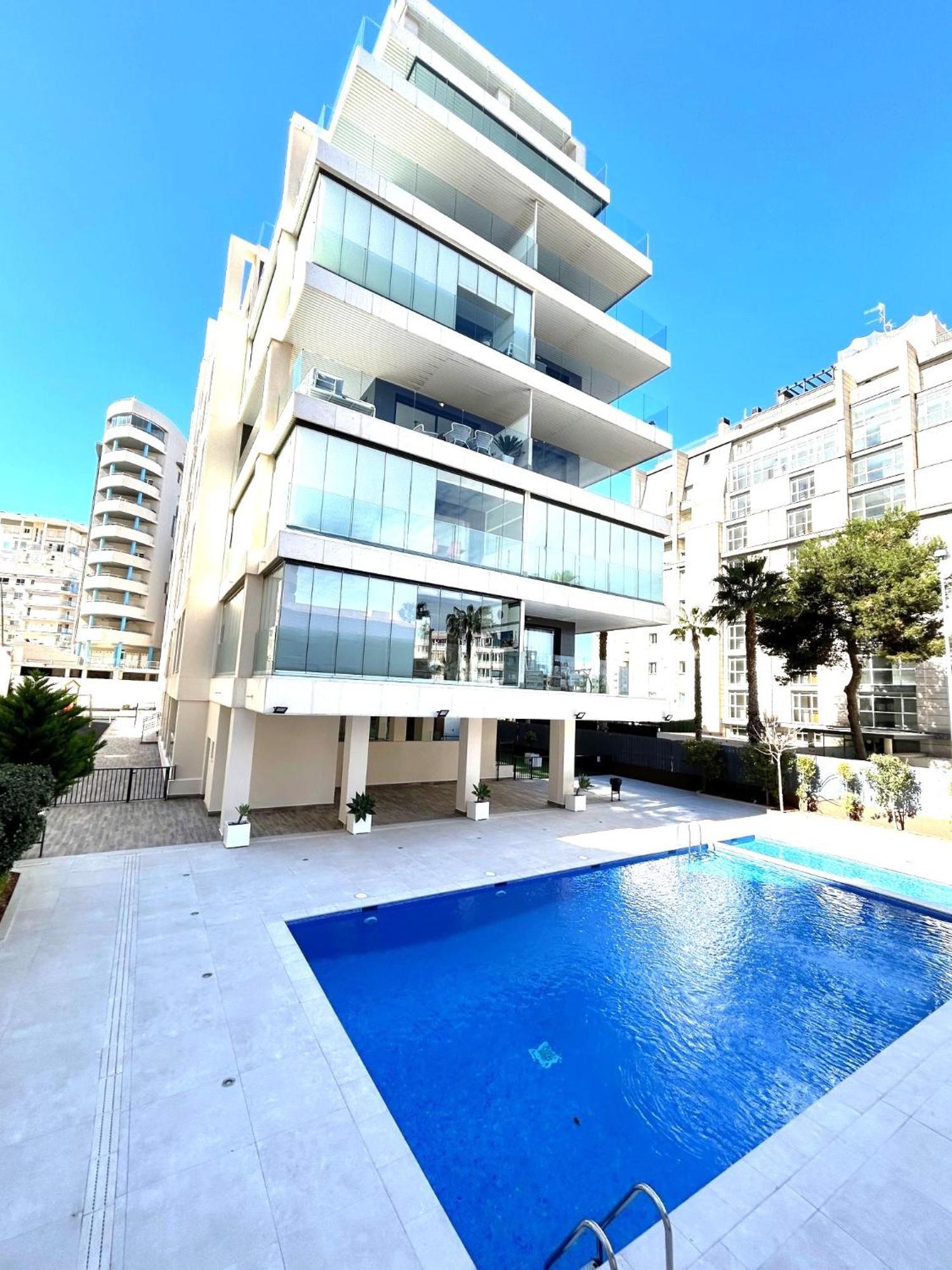 Calpe Beach II - Sea & Pool View Apartment المظهر الخارجي الصورة